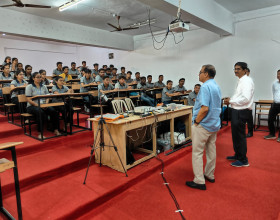 Three Days Electronic Workshop for S Y B Tech Students on 13- 15 Feb 2024.